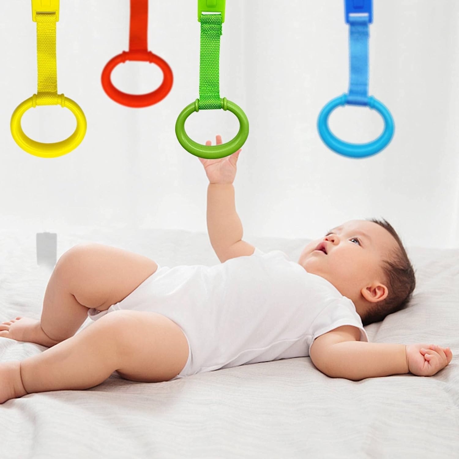4 Pack Playpen Pull up Rings