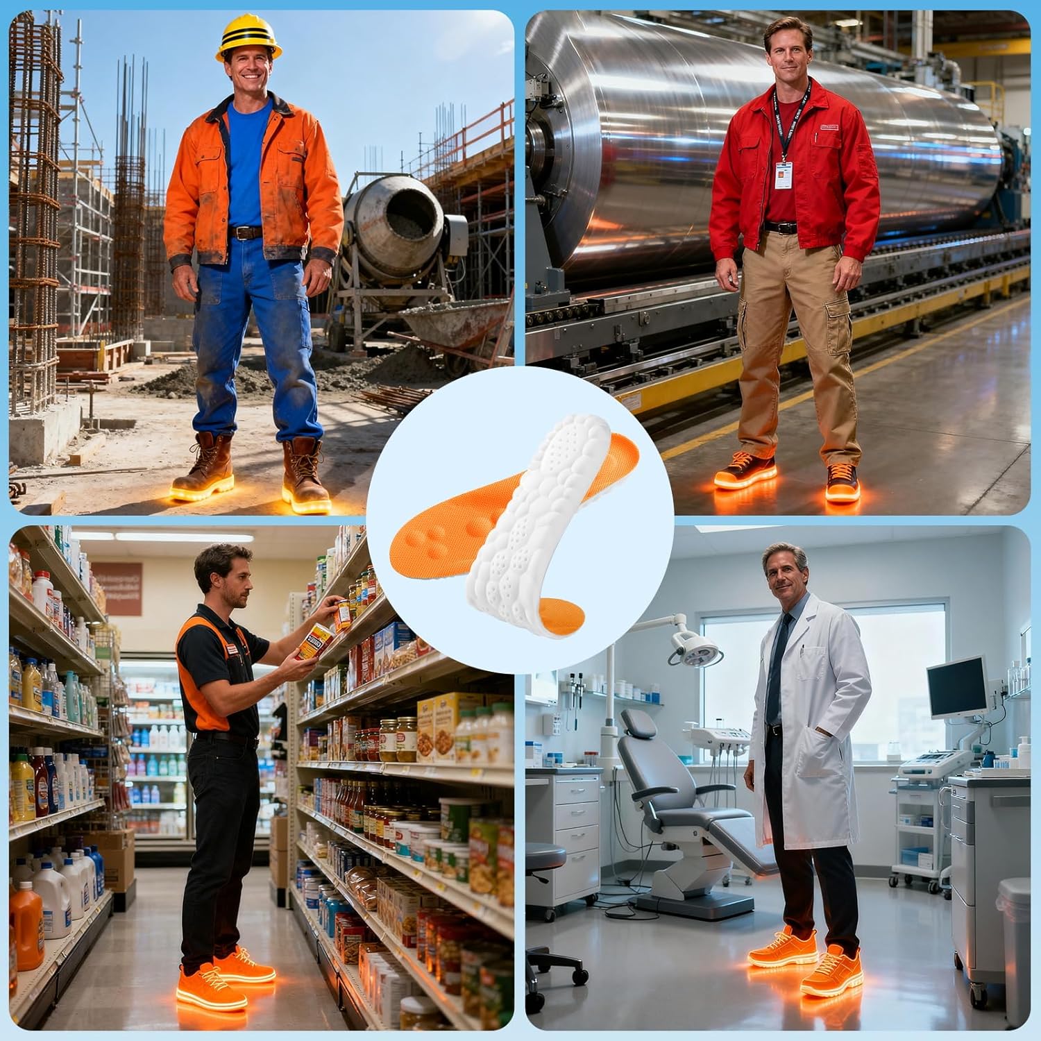 Comfort Gel Sport Insoles