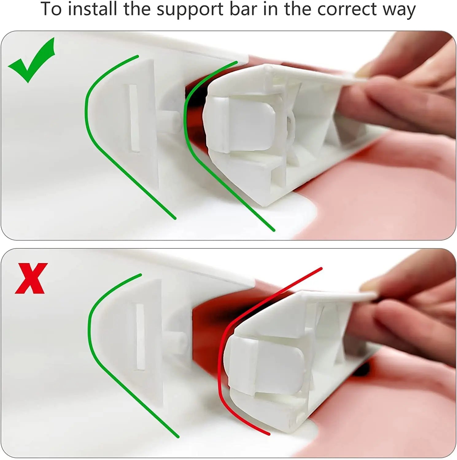 Foldable Baby Bathtub with Temp Sensor & Soft Bath Pad