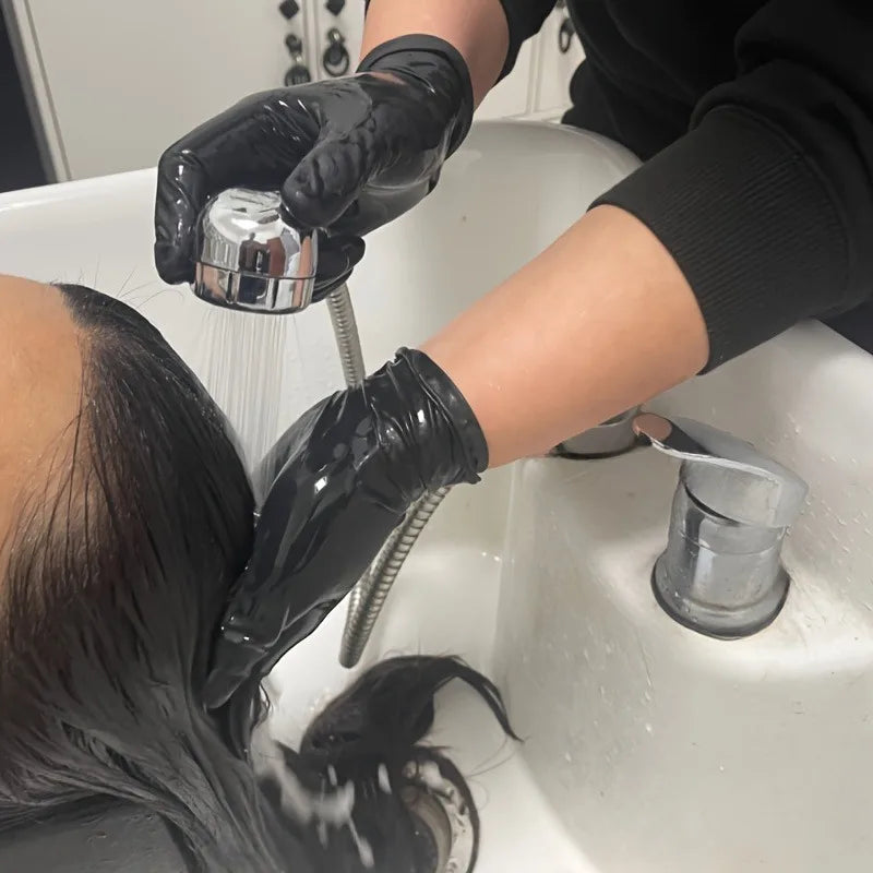 Black Nitrile Gloves