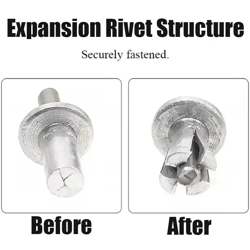 Heavy-Duty Hammer Rivets Set