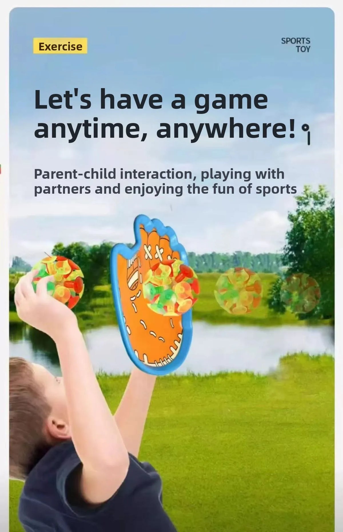 Sticky Target Ball Toss Game