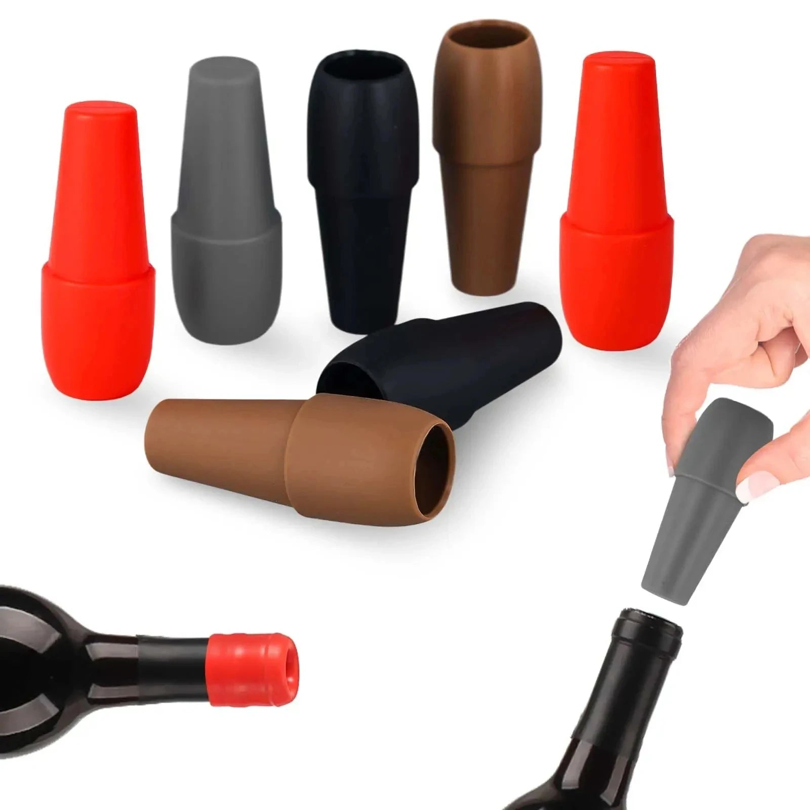 Silicone Bottle Stoppers