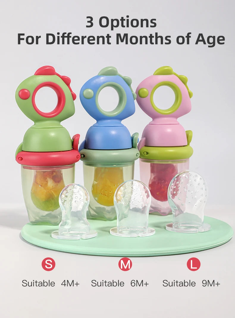 Rotating Push-type Food Feeder