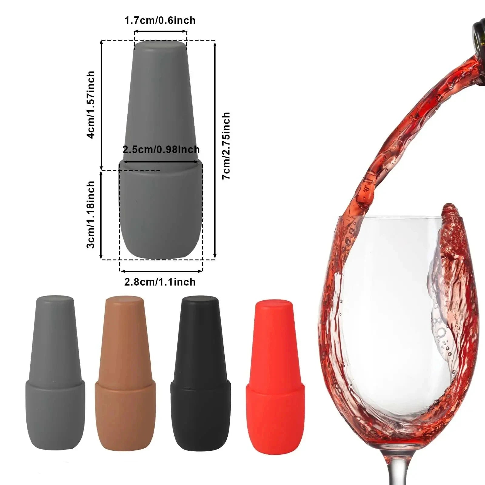 Silicone Bottle Stoppers