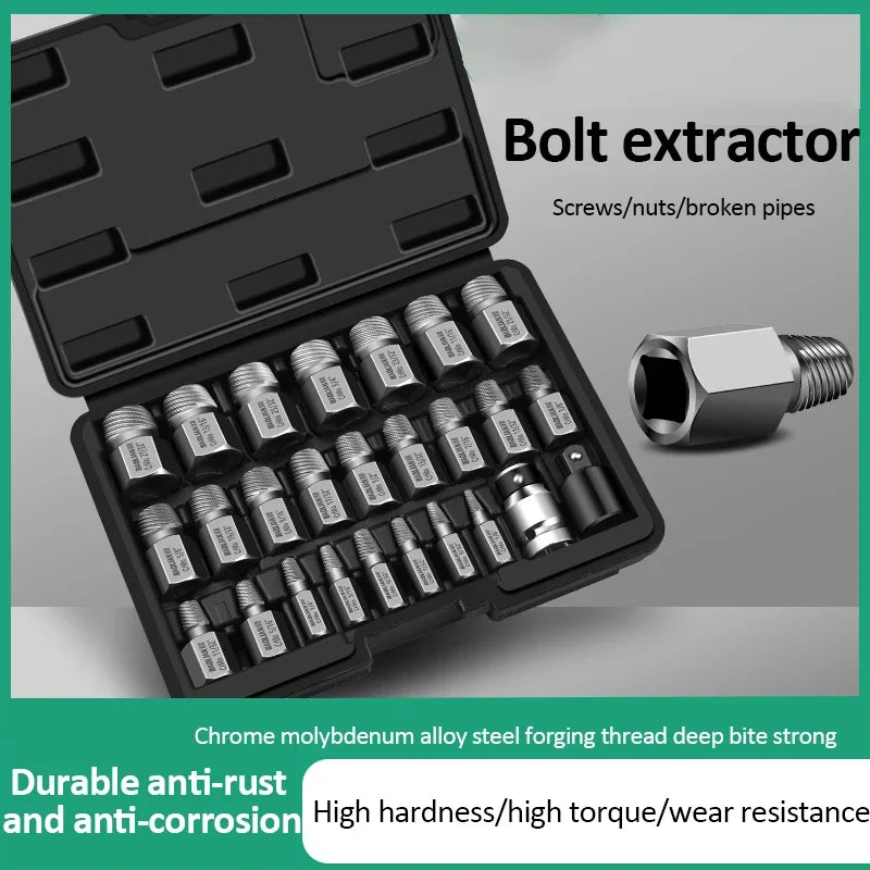 Universal Damaged Screw Extractor Set