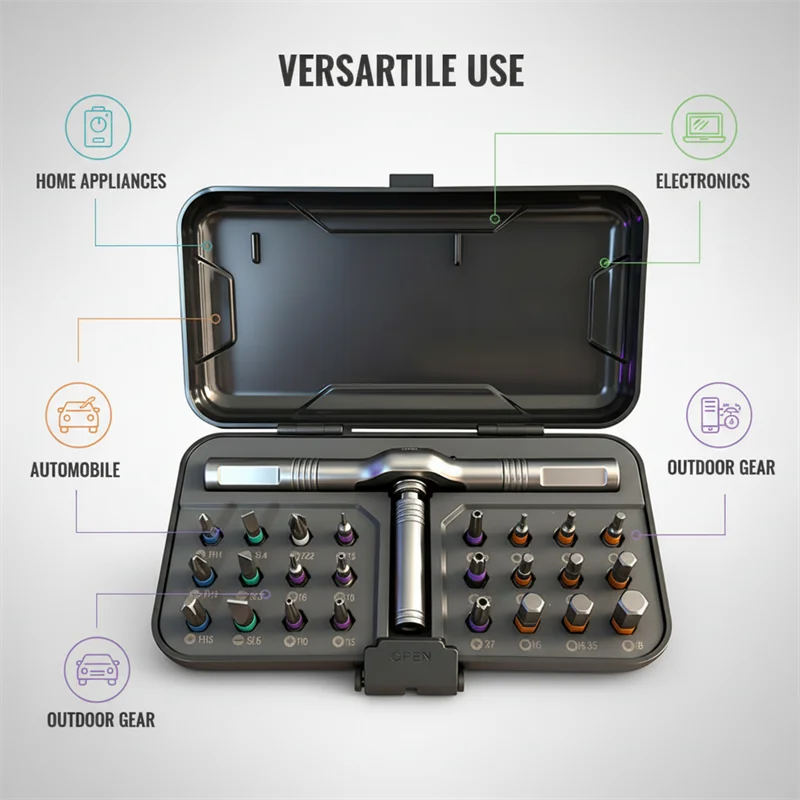 24 in 1 Magnetic Screwdriver Set