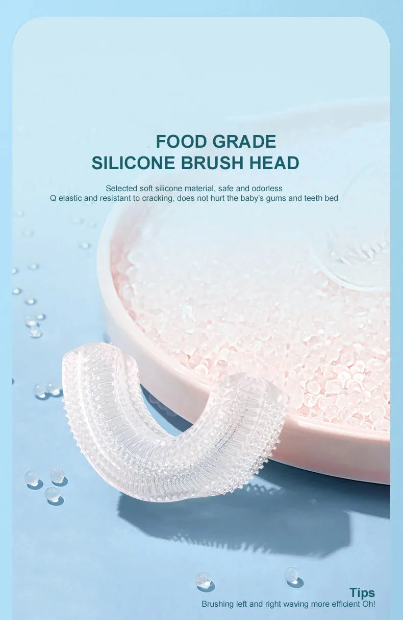U-shaped Electric Toothbrush (Ages 2-6, 6-12)