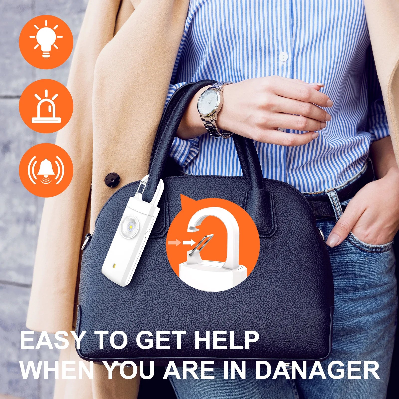 Alarm Keychain - 130dB