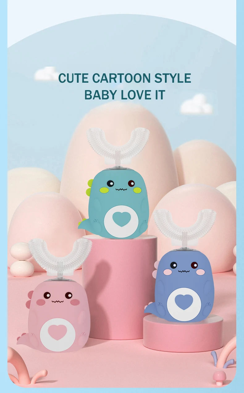 U-shaped Electric Toothbrush (Ages 2-6, 6-12)