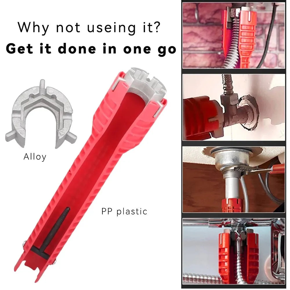 8-in-1 Sink Faucet Wrench
