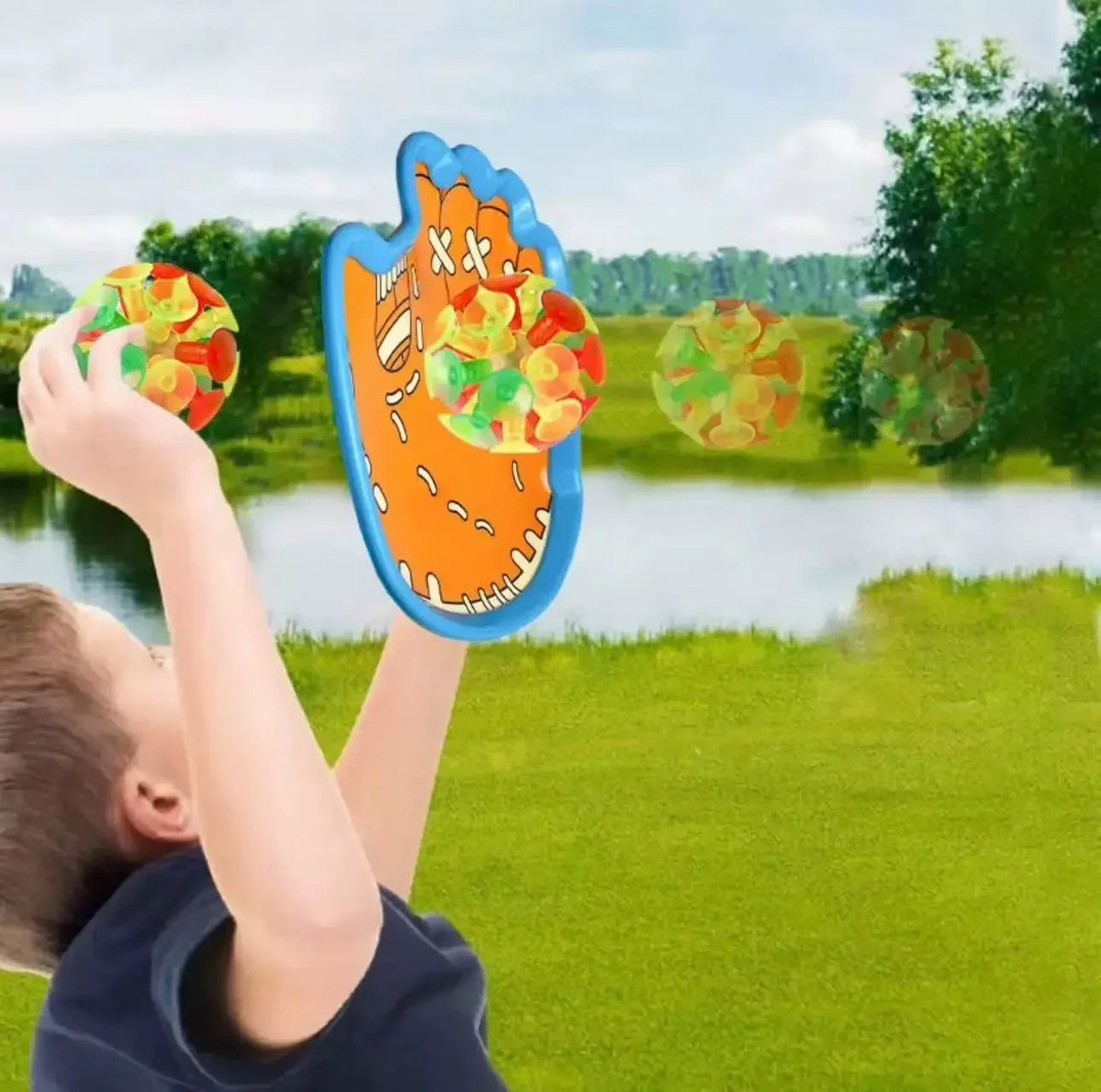 Sticky Target Ball Toss Game