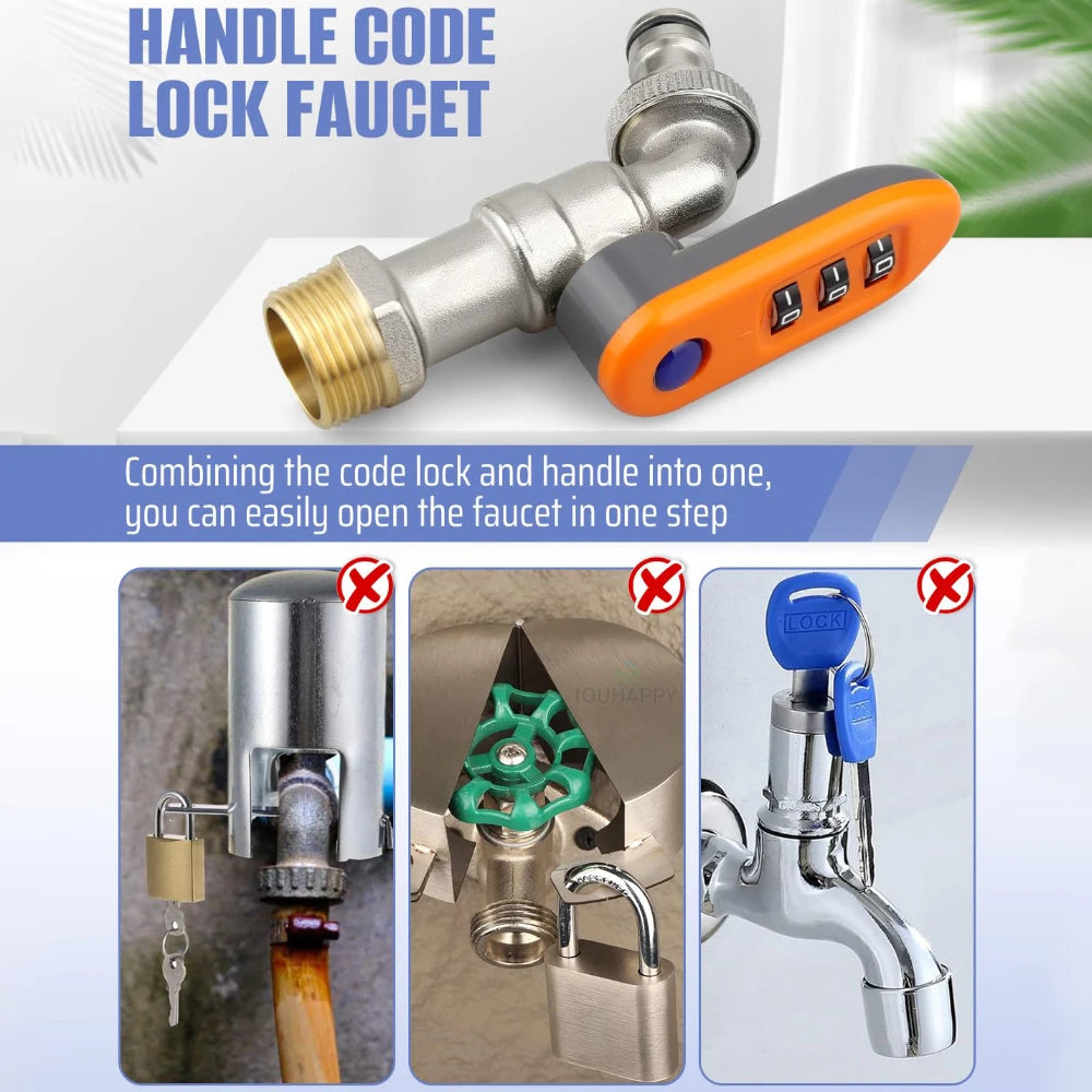 Lockable Outdoor Faucet – Anti-Theft Water Tap