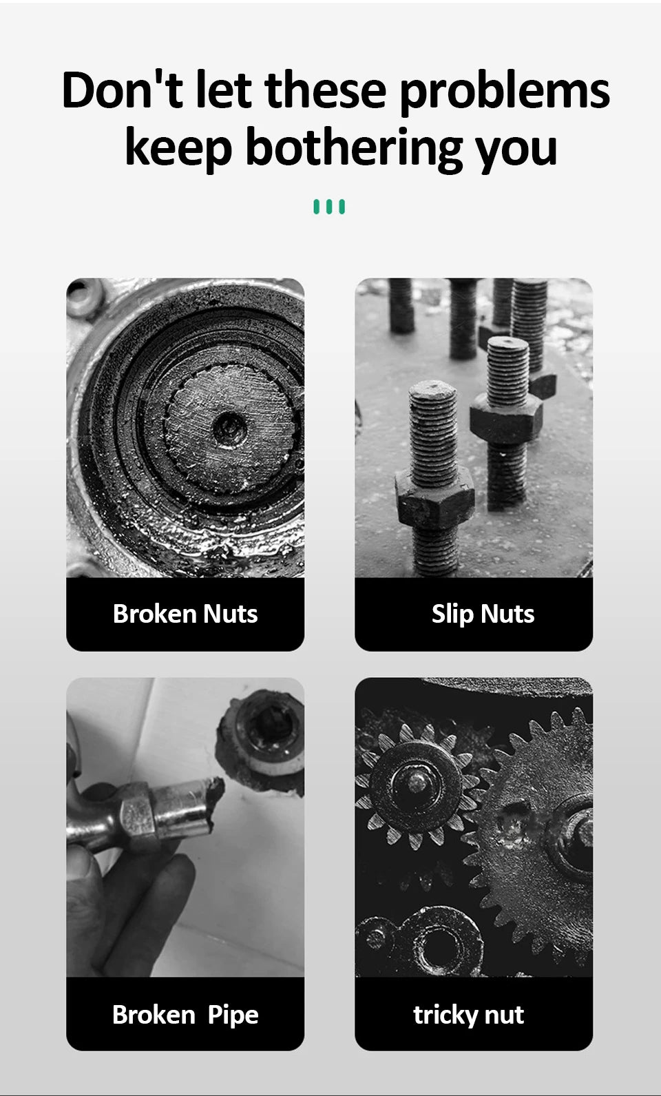 Universal Damaged Screw Extractor Set