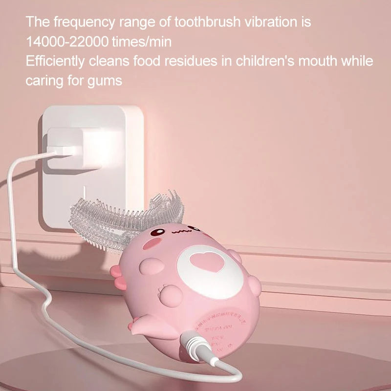 U-shaped Electric Toothbrush (Ages 2-6, 6-12)