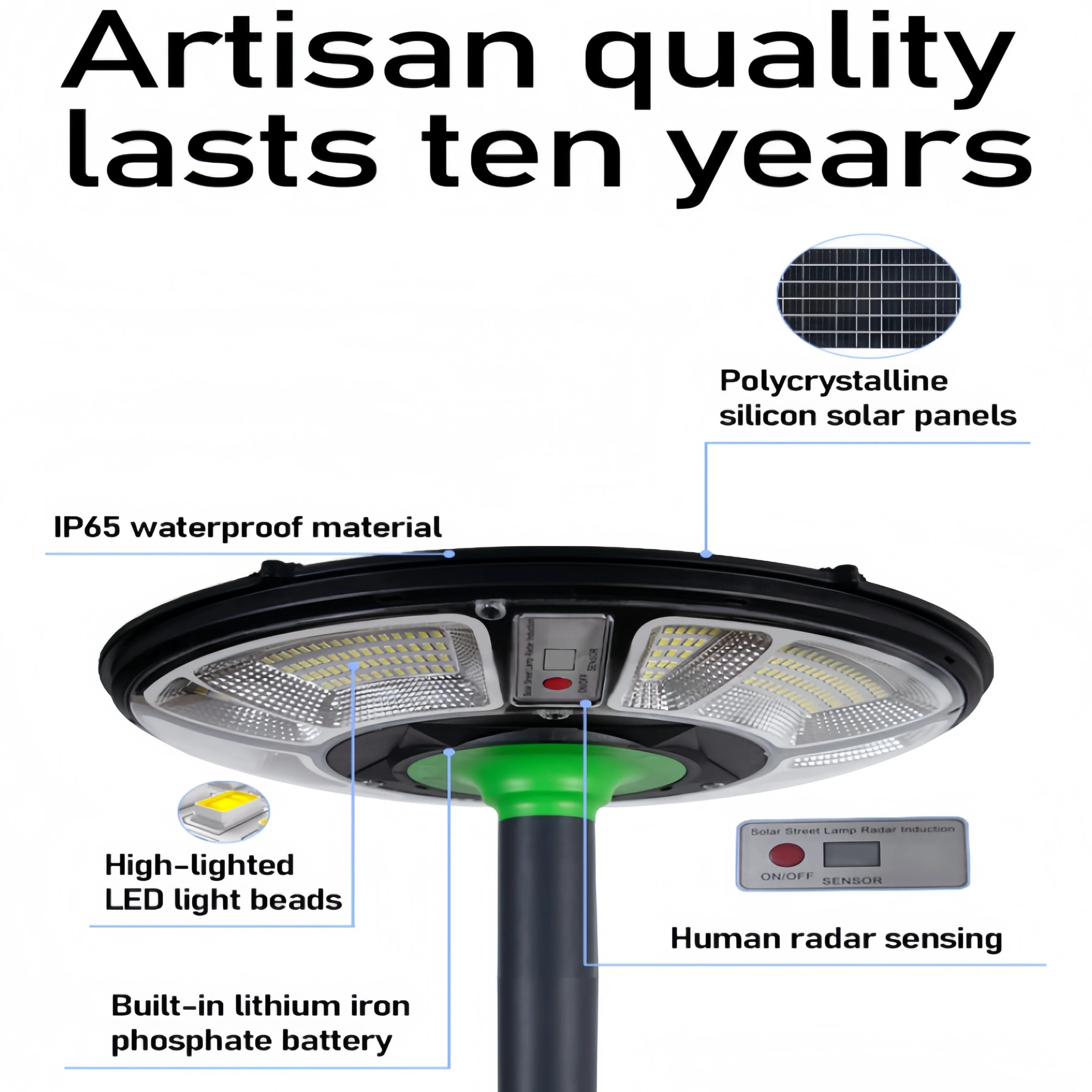 1000W Movable garden street lamp