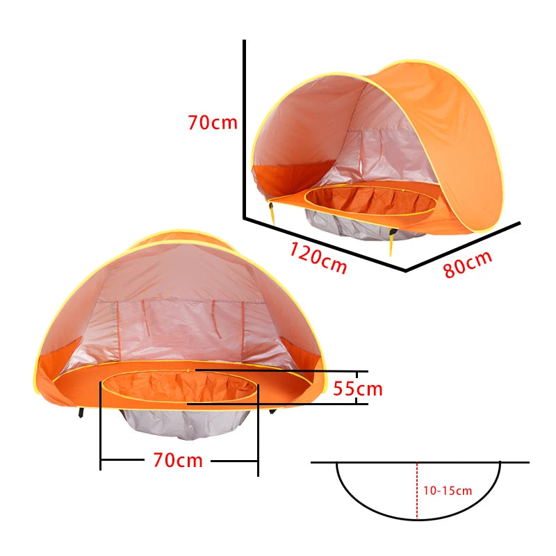 Baby Beach Tent & Pool
