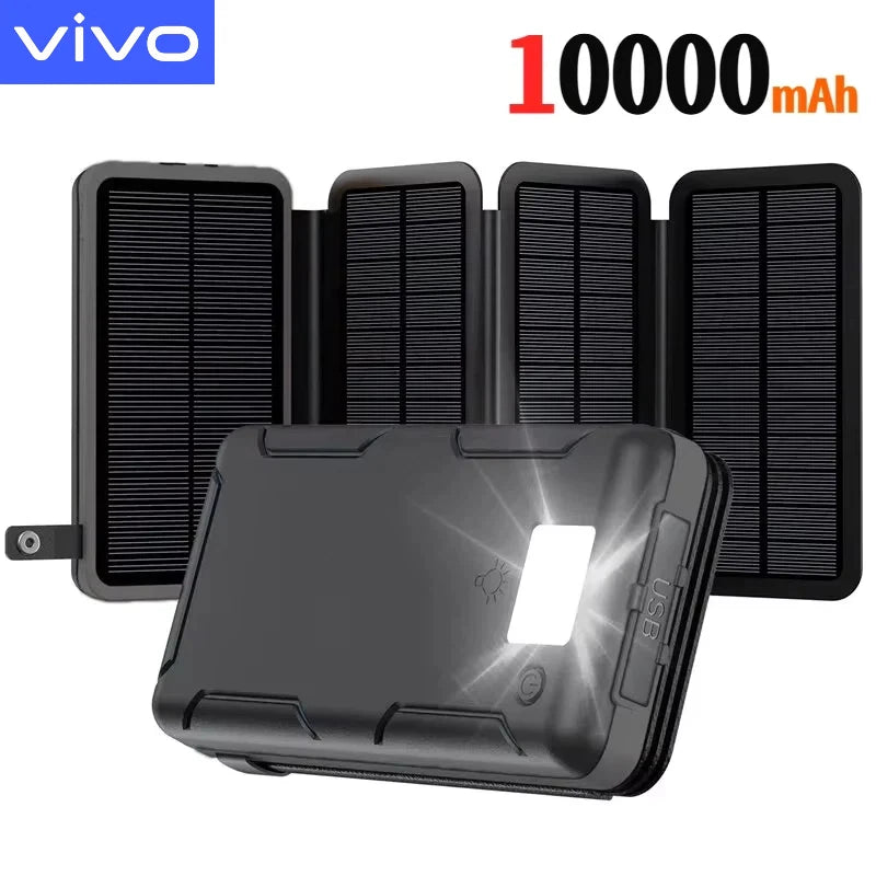 500000mAh Solar Power Bank 120W Fast Charging