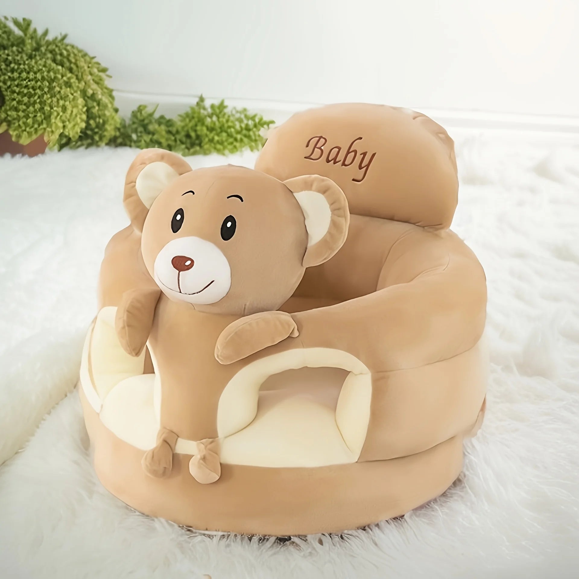 Plush Baby Support Seat