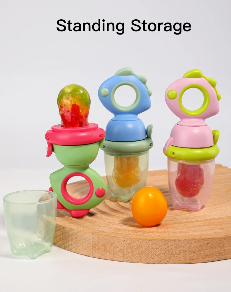 Rotating Push-type Food Feeder