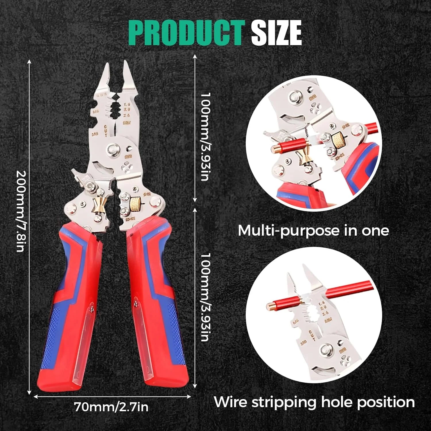 Foldable Wire Stripper & Electrician Multi-Tool
