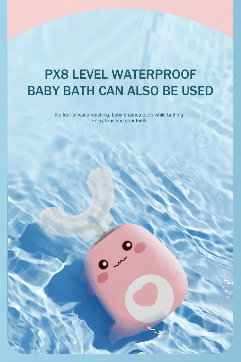 U-shaped Electric Toothbrush (Ages 2-6, 6-12)