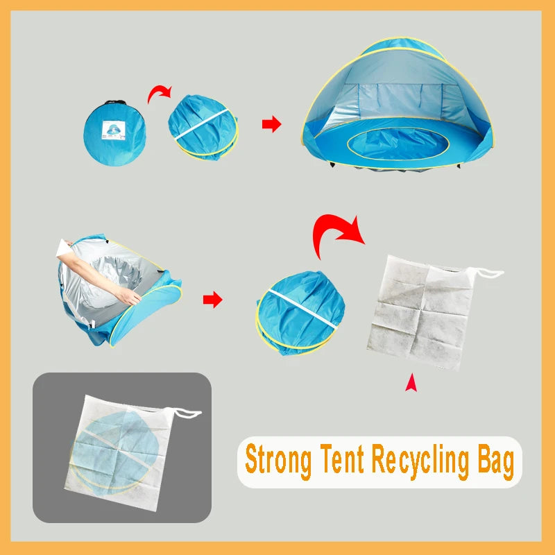 Baby Beach Tent & Pool