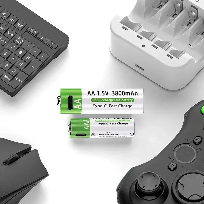 Rechargeable Lithium-Ion Battery AA&AAA