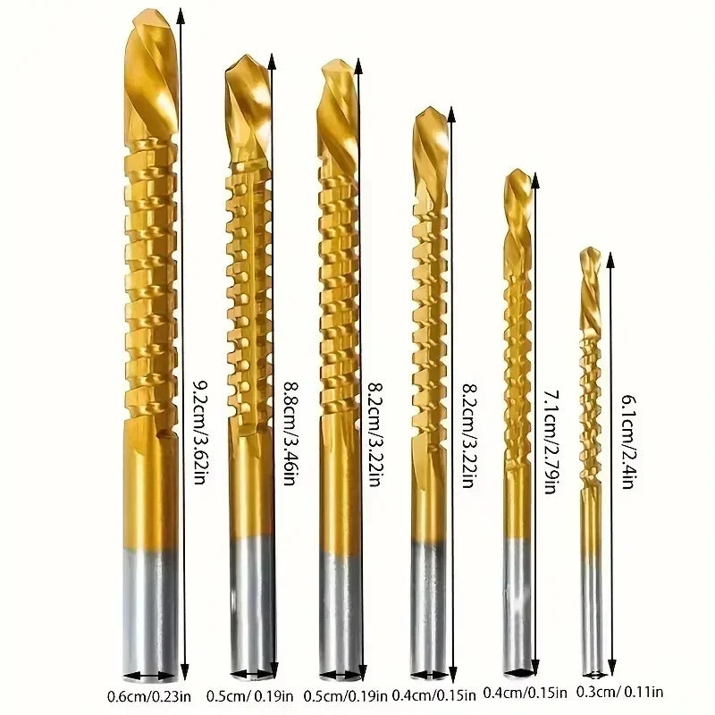 3-8mm Pack Cobalt Drill Bit Set