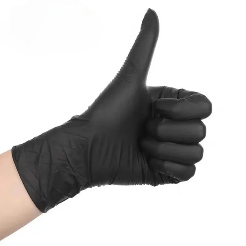 Black Nitrile Gloves