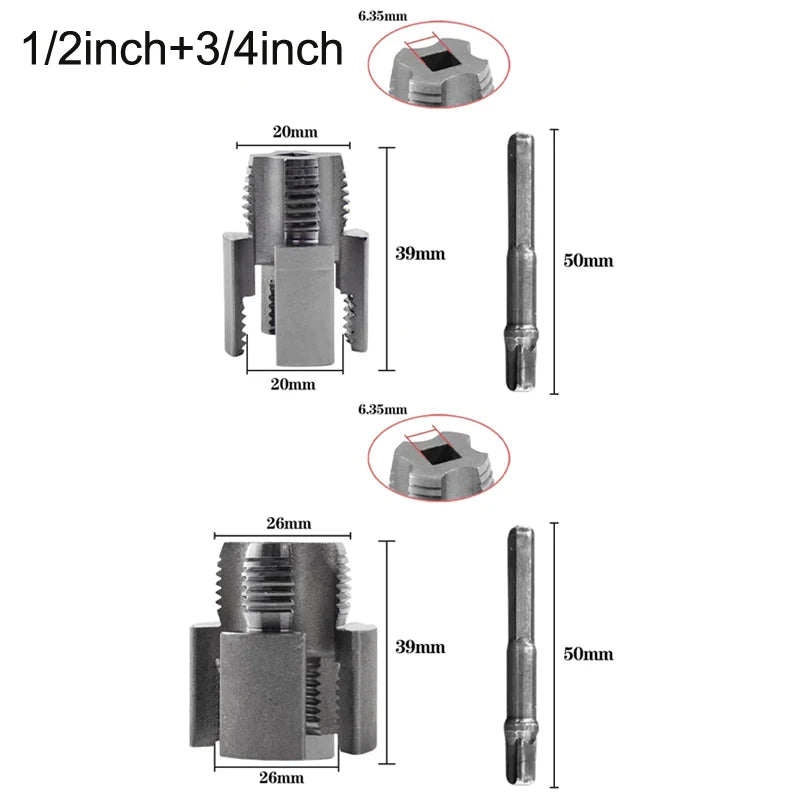 PVC/PPR Pipe Threader Tool Kit