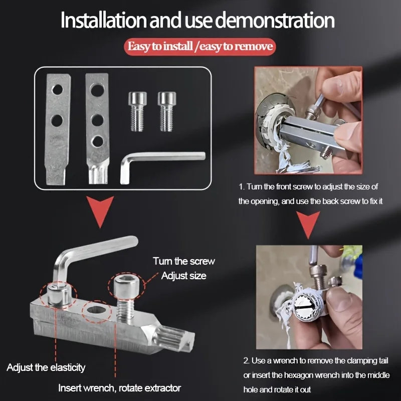 Broken Water Pipe Extractor Tool
