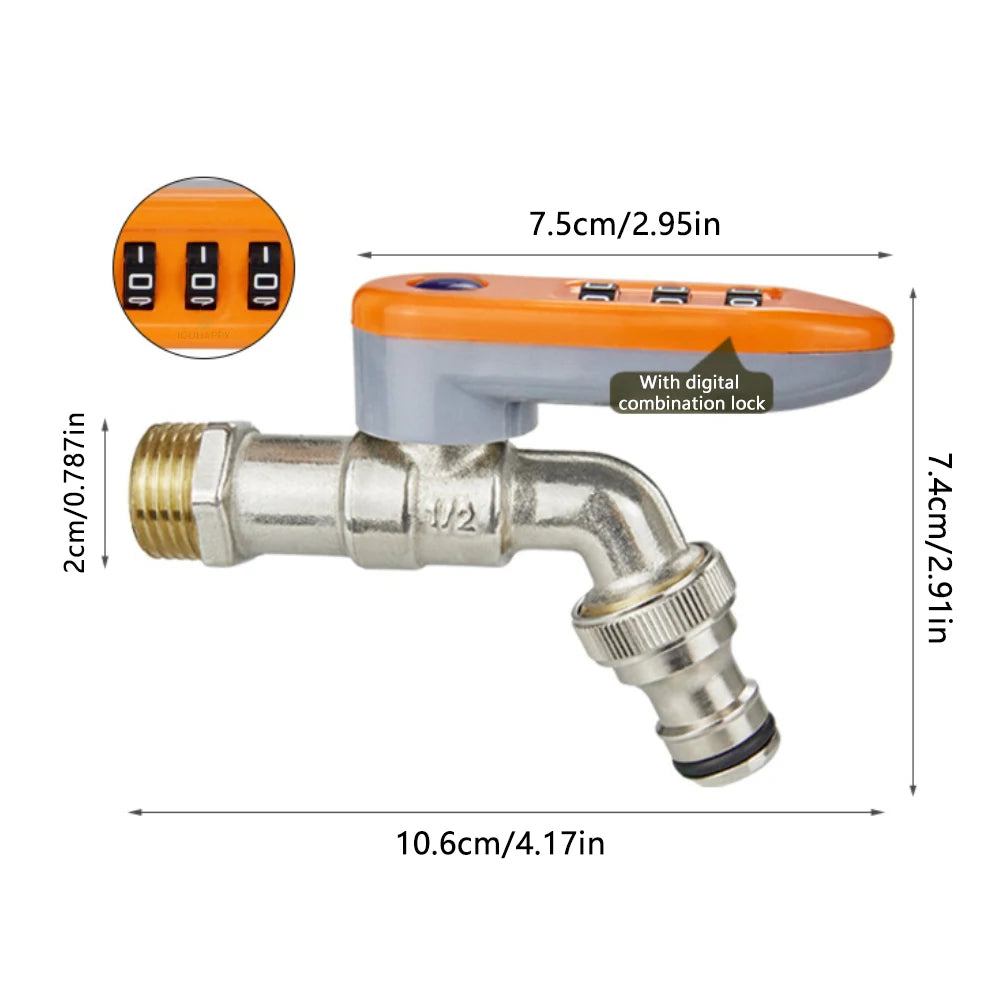 Lockable Outdoor Faucet – Anti-Theft Water Tap