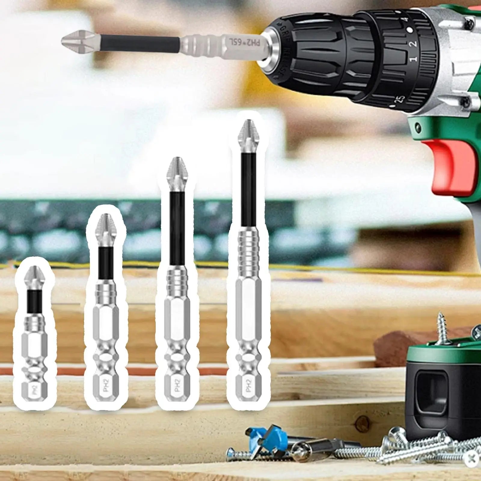 High Magnetic Screwdriver Drill Bit Set
