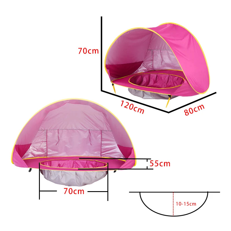 Baby Beach Tent & Pool