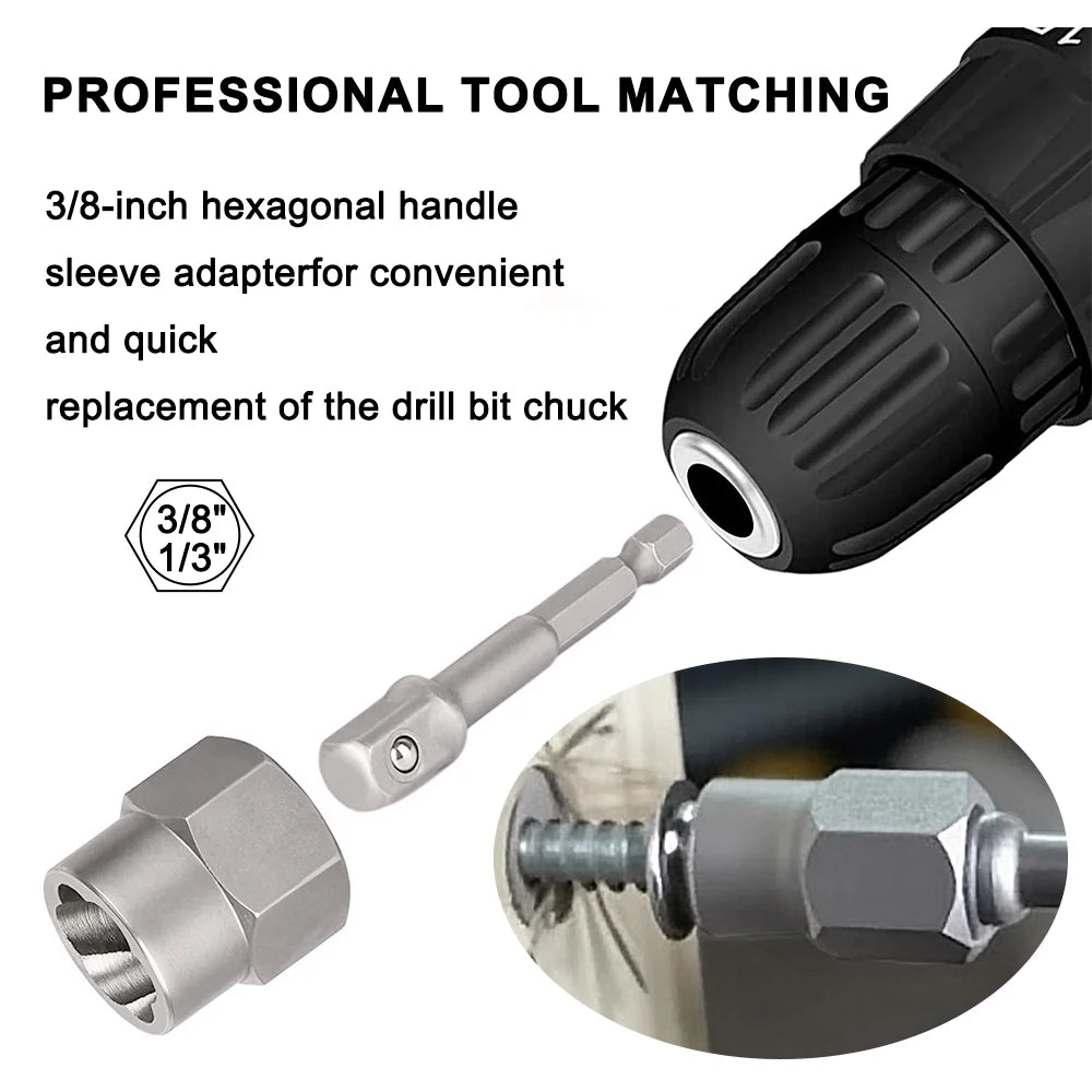 Damaged Nut & Bolt Extractor Set