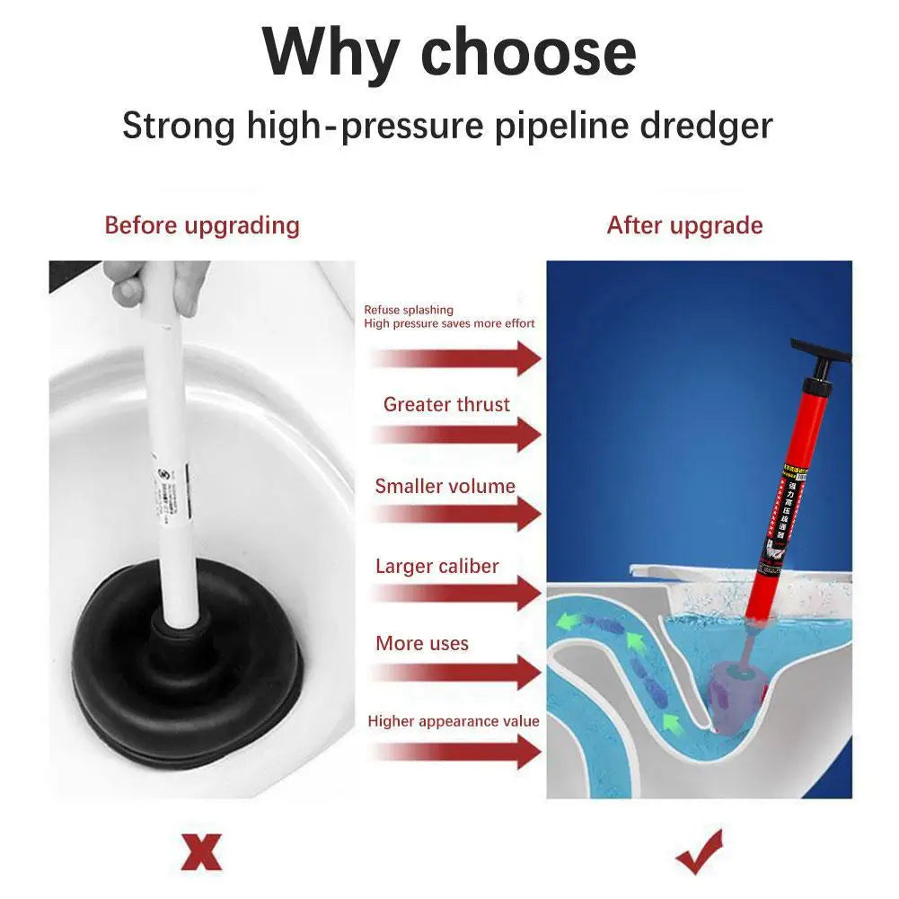 High Pressure Toilet Plunger