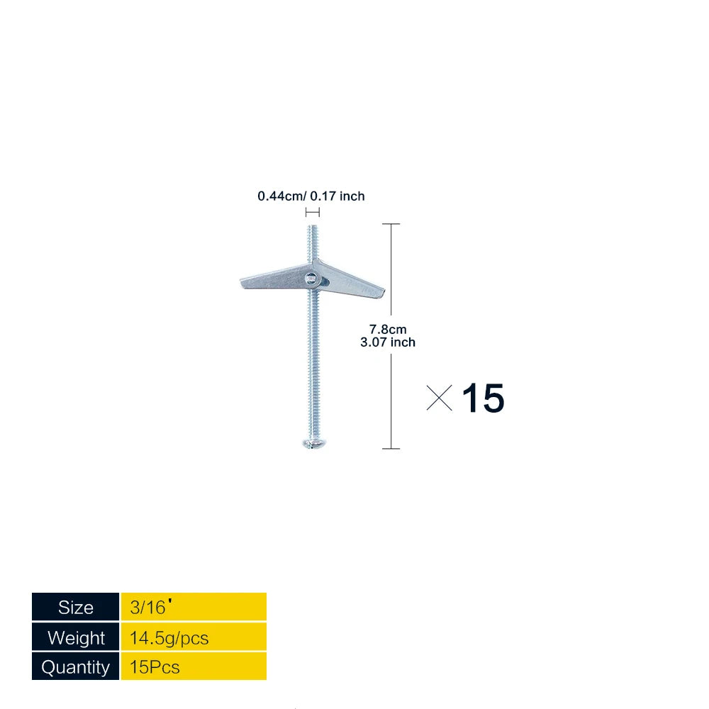 Heavy Duty Hollow Wall Anchors for Drywall Ceiling