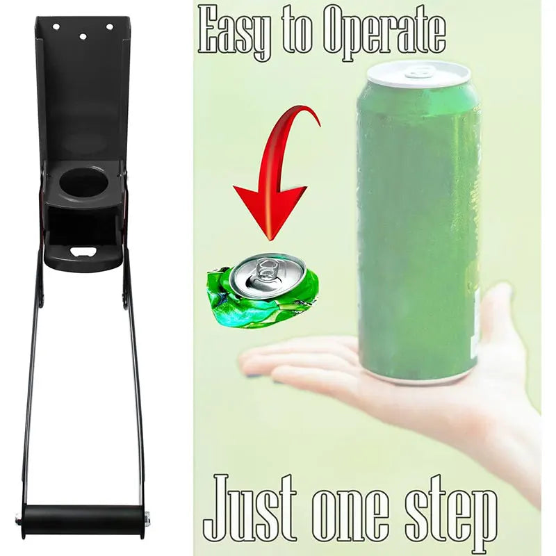 16oz Wall-Mounted Can Crusher