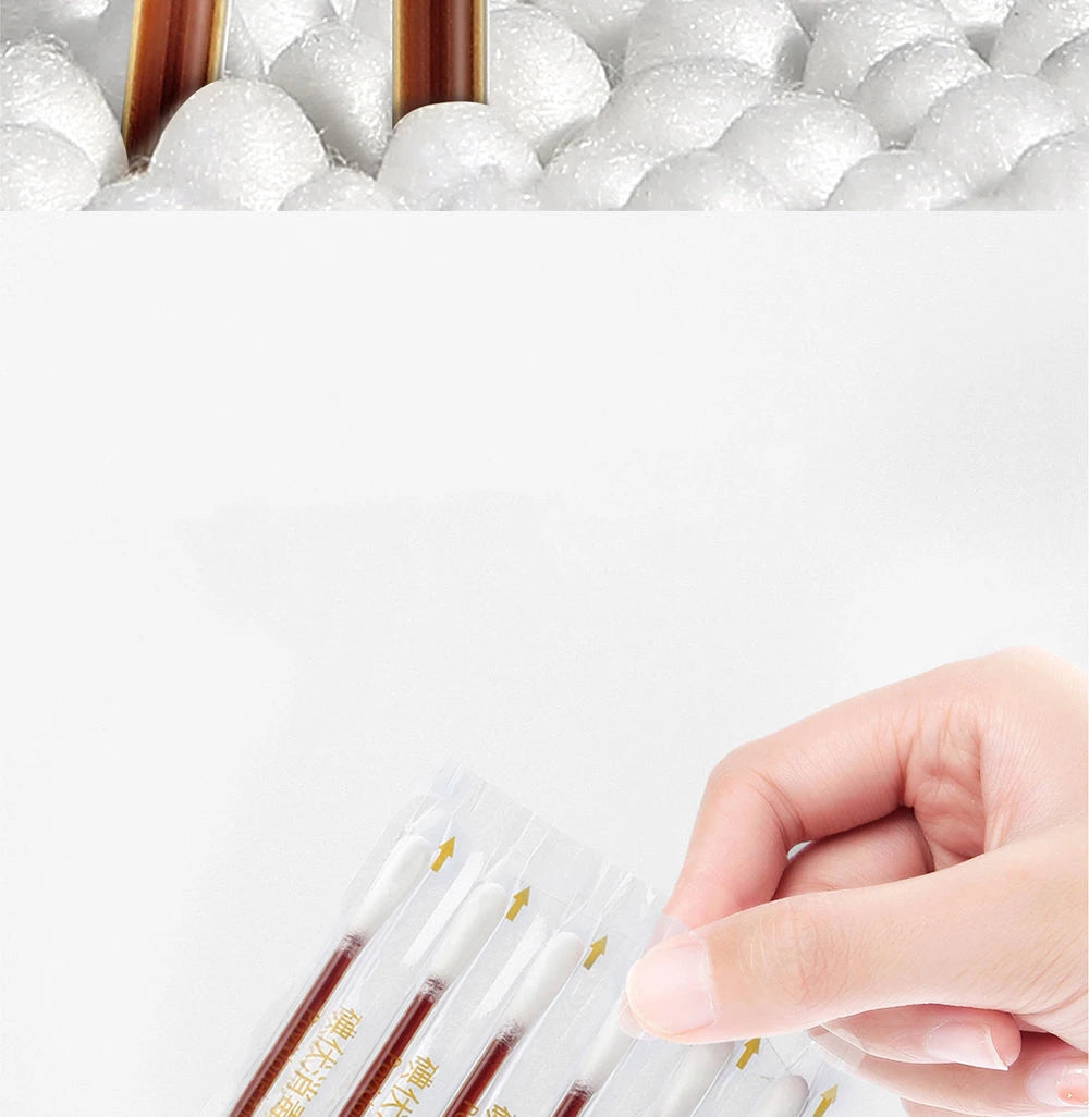 50PCS Iodine Cotton Swab