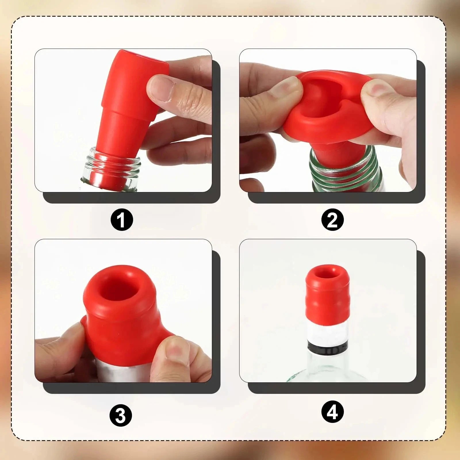 Silicone Bottle Stoppers