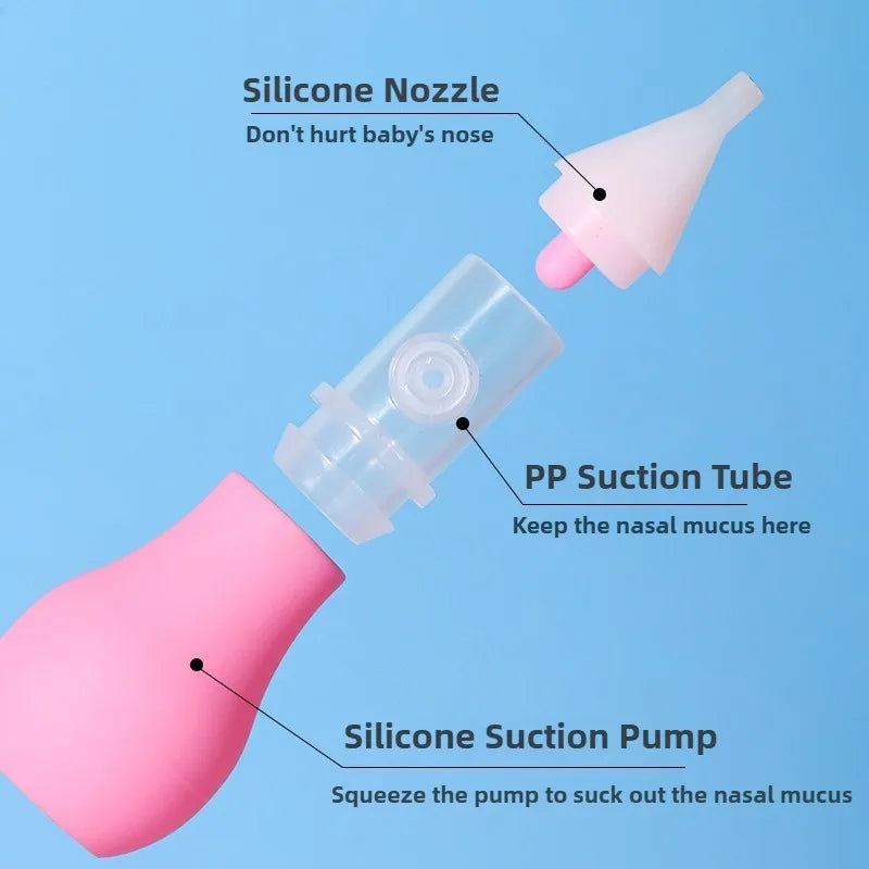 Silicone Nasal Aspirator Suction Pump