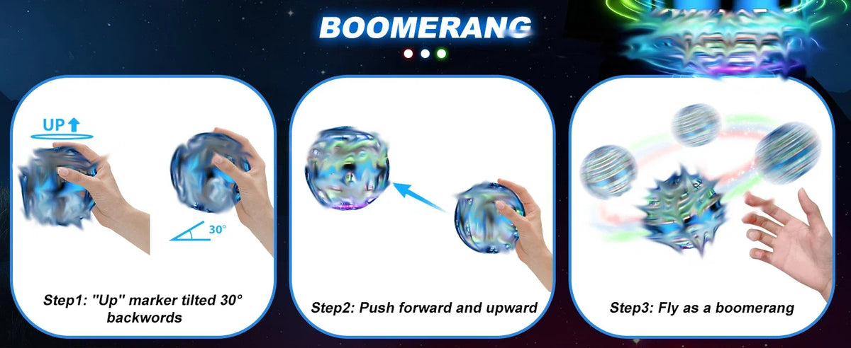 Flying Orb Boomerang Ball