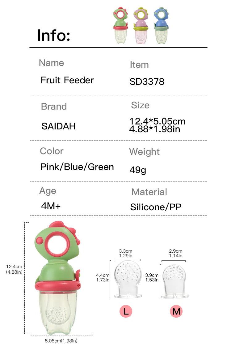 Rotating Push-type Food Feeder
