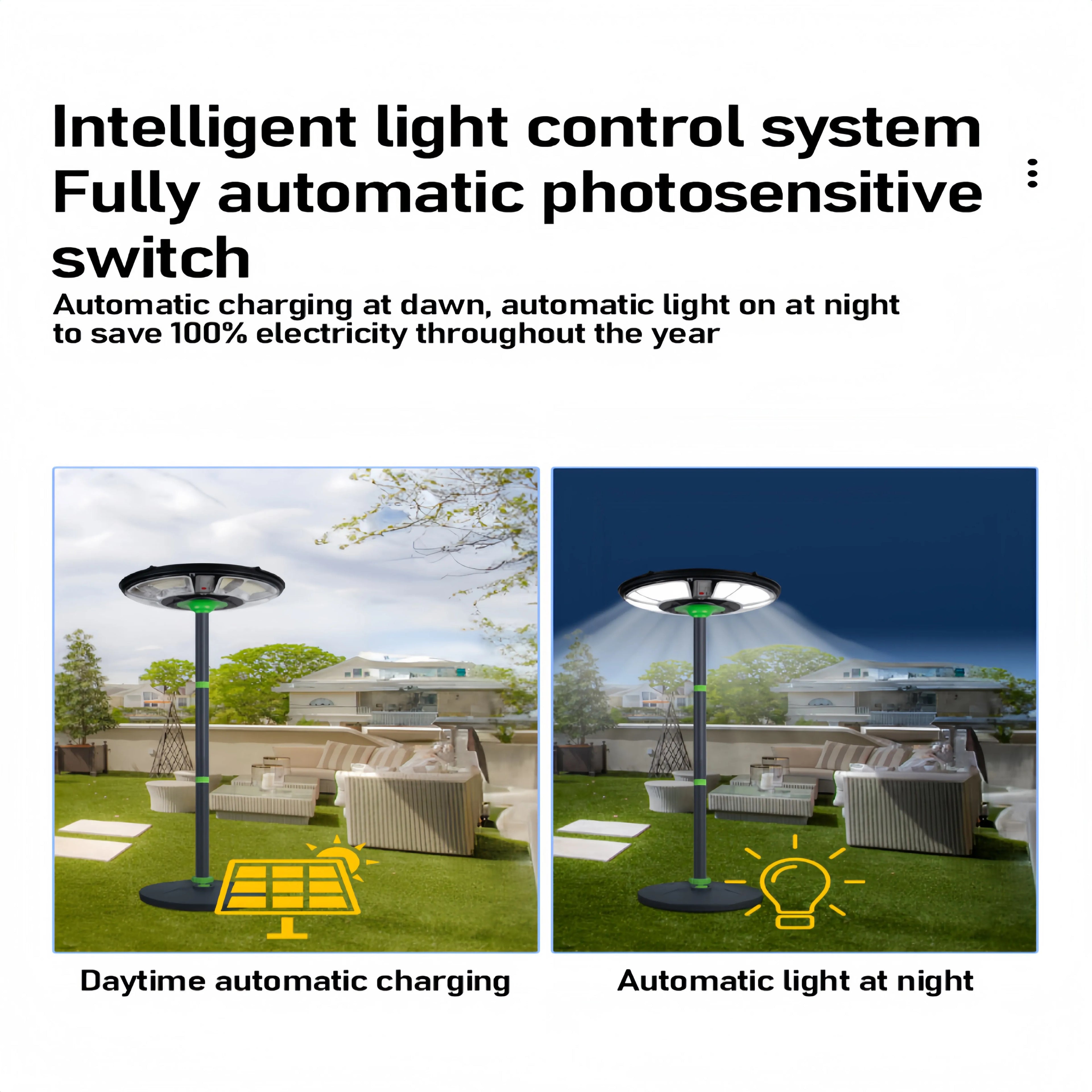 1000W Movable garden street lamp