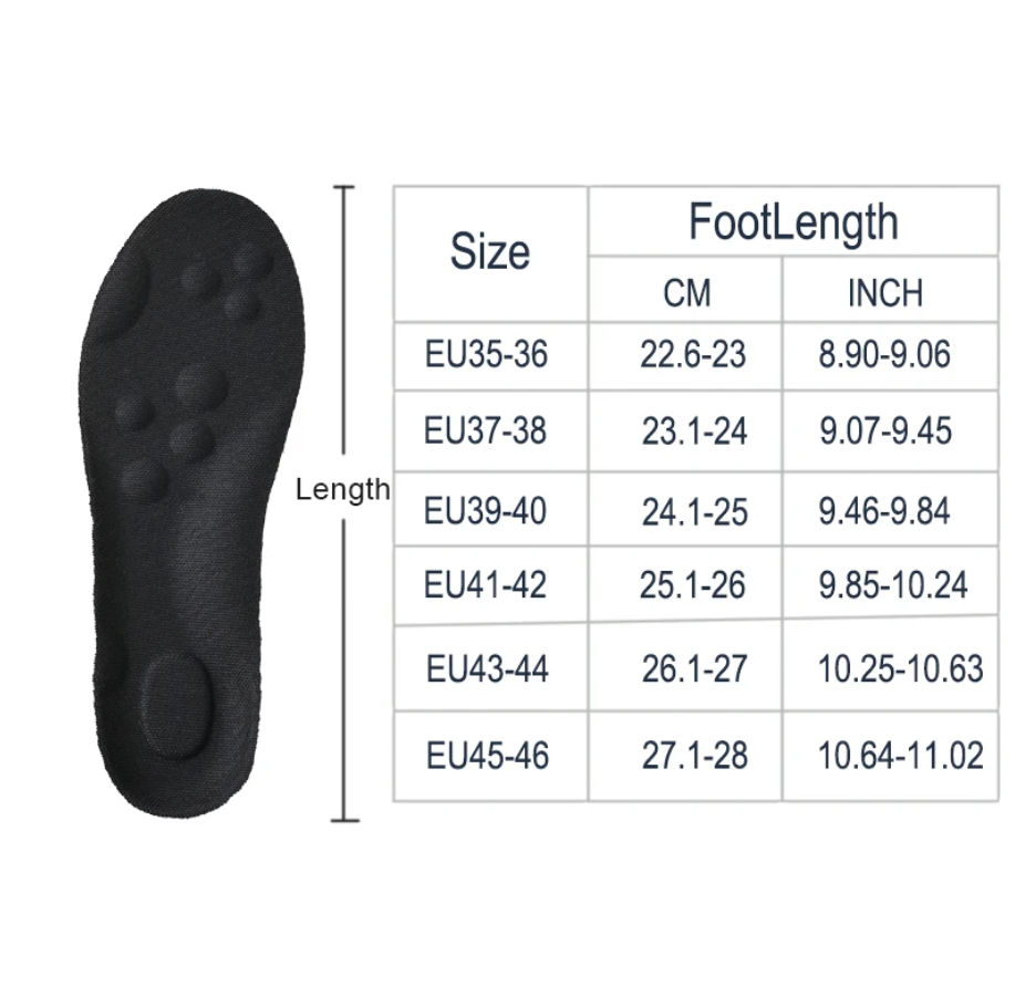 Comfort Gel Sport Insoles