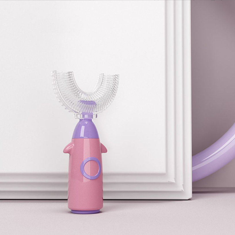 Kids U-Shaped Toothbrush (Ages 2–6)
