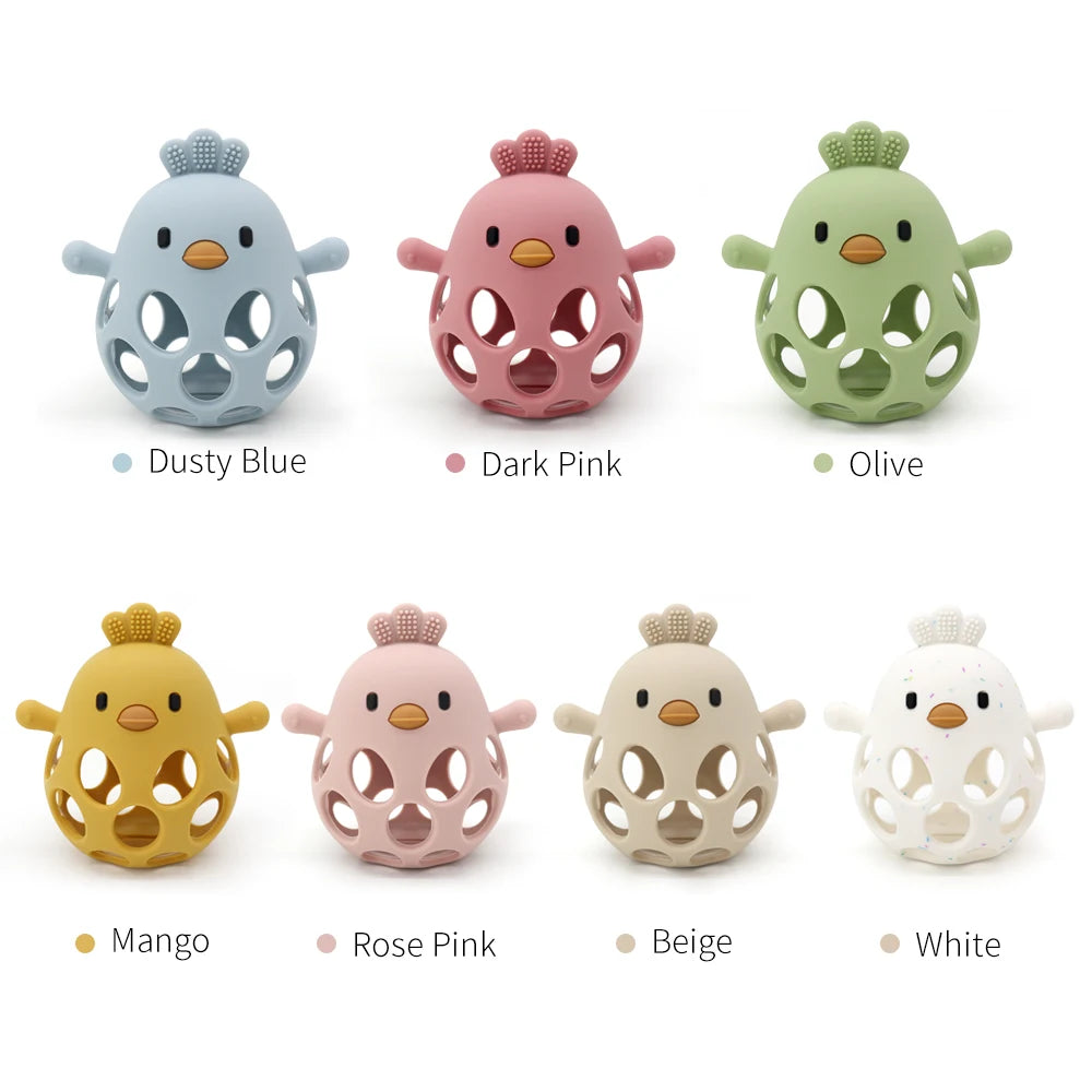 Baby Silicone Teether Chicken