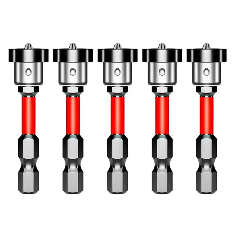 5 Pack Positioning Screwdriver Bits