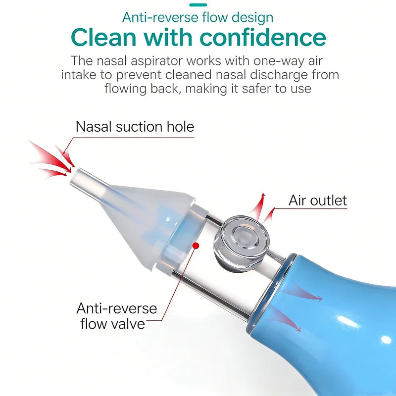 Silicone Nasal Aspirator Suction Pump